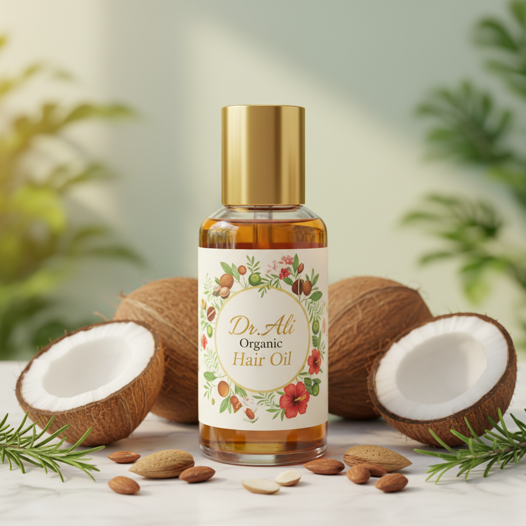 Dr Ali Organic Hair Oil – Stop Hair Fall & Fast Hair Growth in Pakistan”